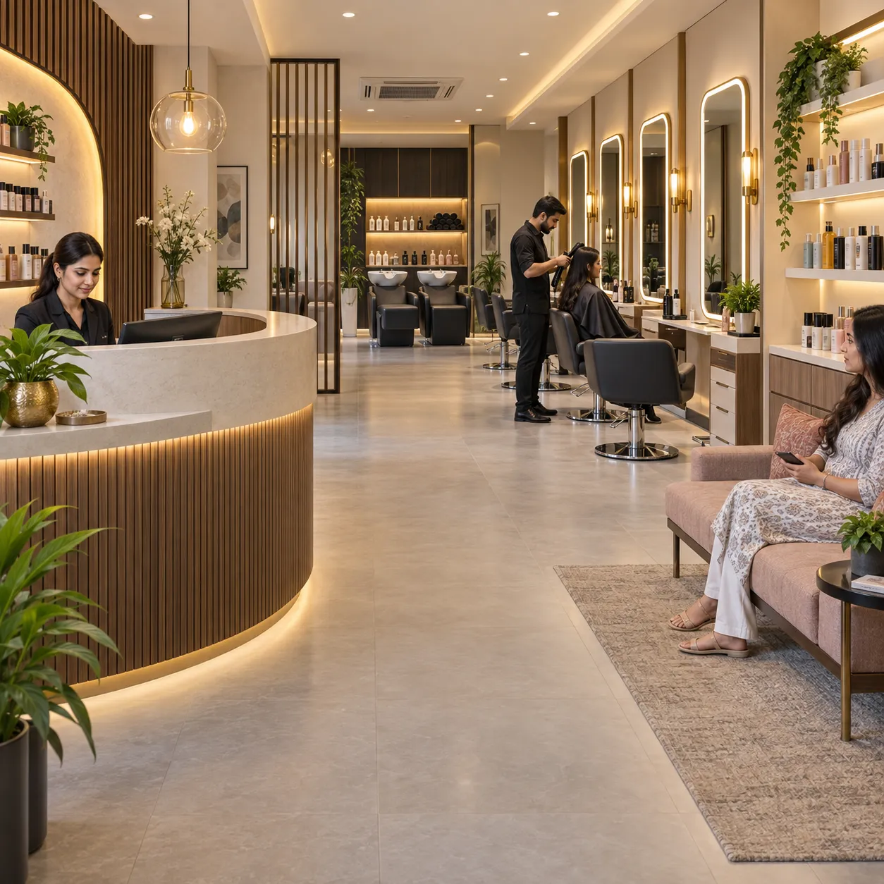 Salon Interior Design